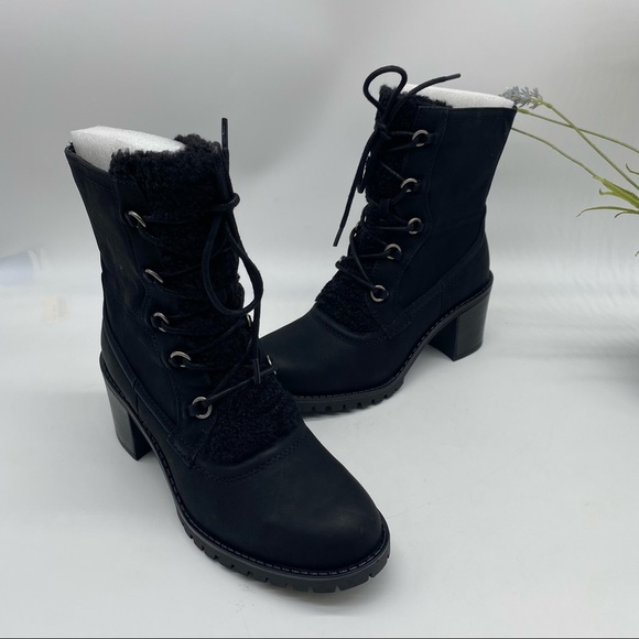 BARETRAPS
Women's Hadlee Faux Fur Block Heel Bootie in black size 7M - Picture 6 of 7